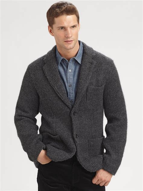 michael kors yarn knit blazer men|Michael Kors Men's Blazers and Sports Coats .